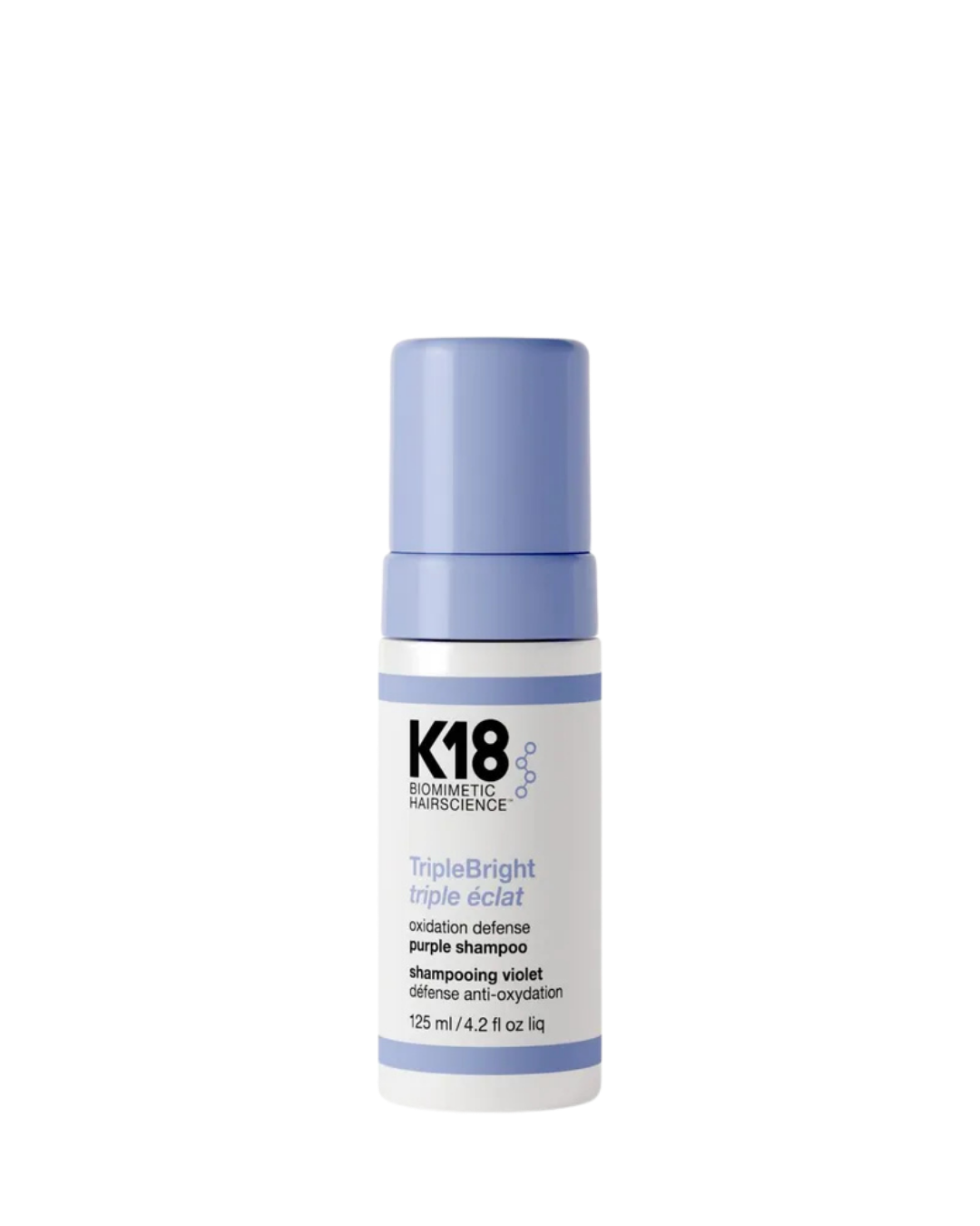 K18 TRIPLEBRIGHT™ OXIDATION DEFENSE PURPLE SHAMPOO 125 ML