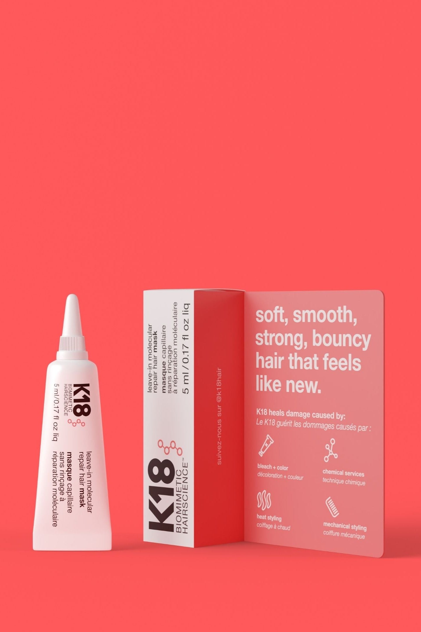 K18 HAIR LEAVE-IN REPAIR MASK 5 ML