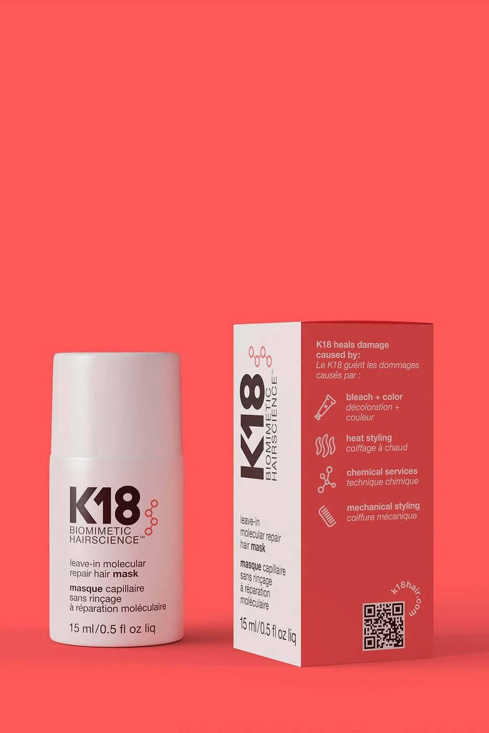 K18 HAIR LEAVE-IN REPAIR MASK 15 ML