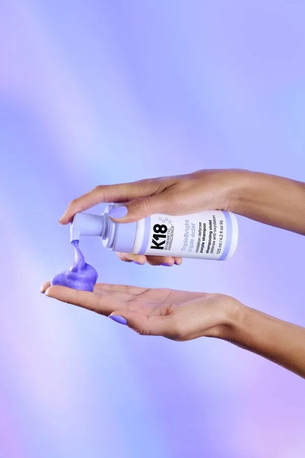 K18 TRIPLEBRIGHT™ OXIDATION DEFENSE PURPLE SHAMPOO 125 ML